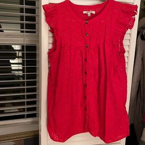 Madewell Eyelet Blouse
